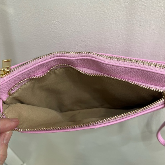 Nanette Lepore Pink-Lilac Crossbody Bag NWOT - Picture 6 of 10